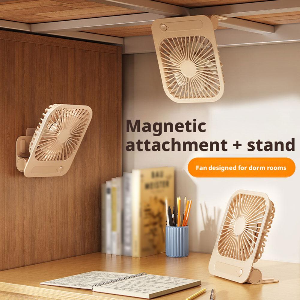 Office Furniture Brands - Ultradunne magnetische koelventilator Tafelventilator USB oplaadbare