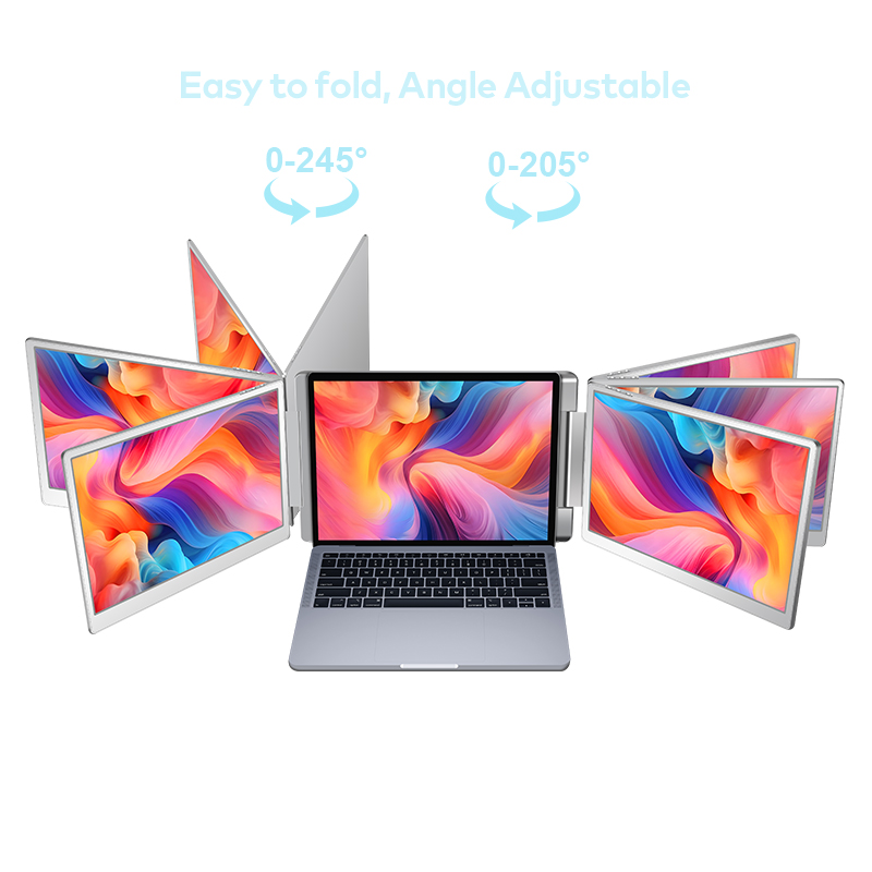 Monitor Stand - Dubbel scherm Draagbare LCD-monitor 14 inch