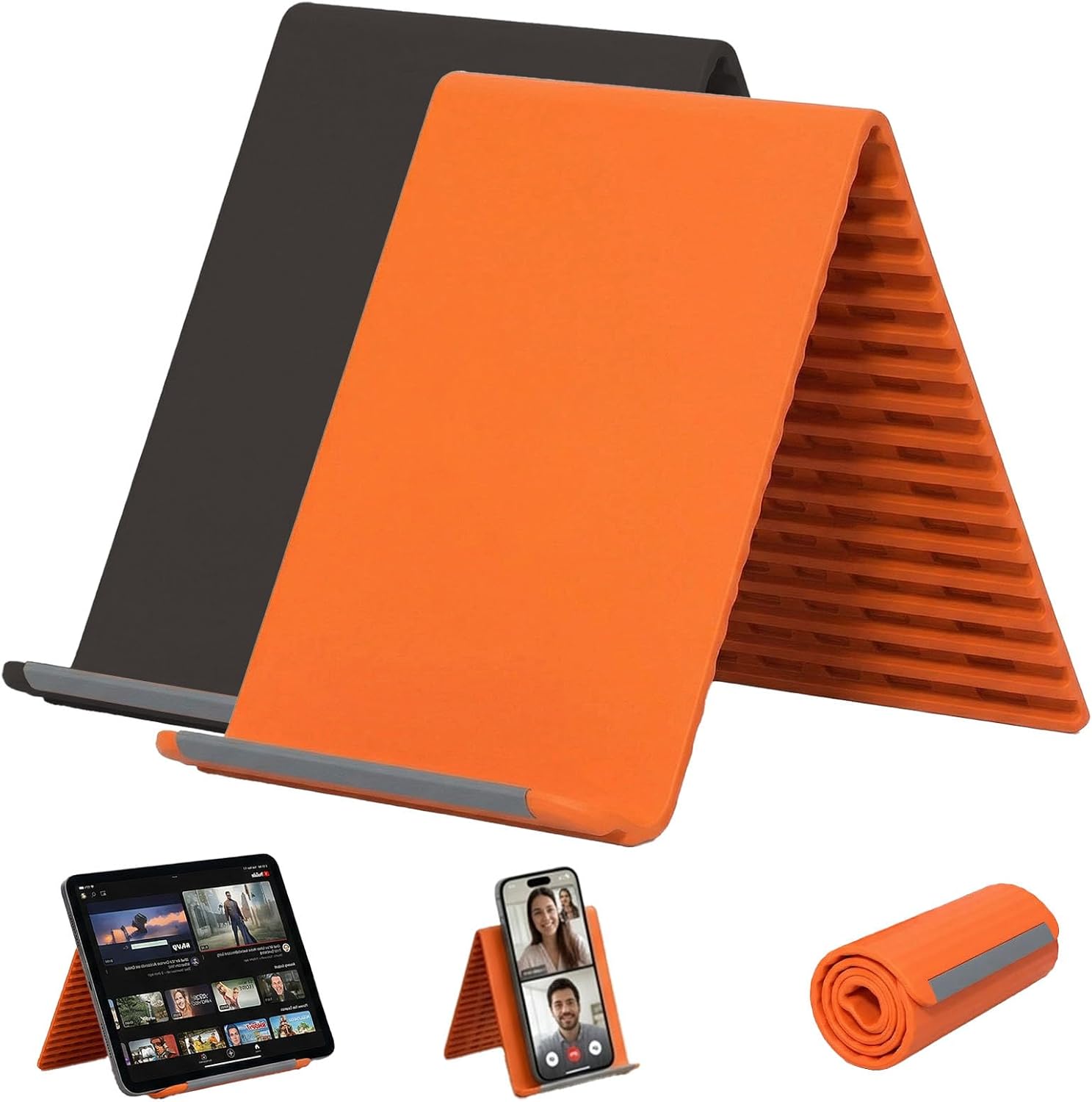 Standing Desk - Draagbare siliconen telefoonhouder, flexibele houder die