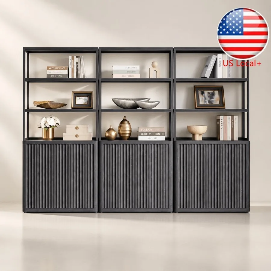 Bookshelf - 71 cm hoge boekenkast met deuren,