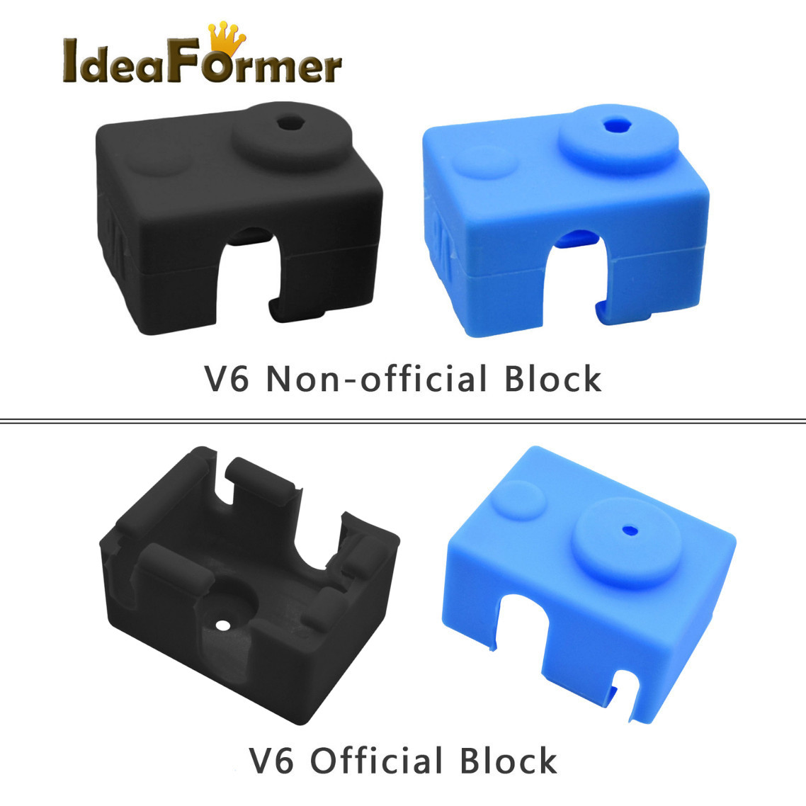 Printer Stand - 5pcs V6 Siliconen Sok 3D Printer