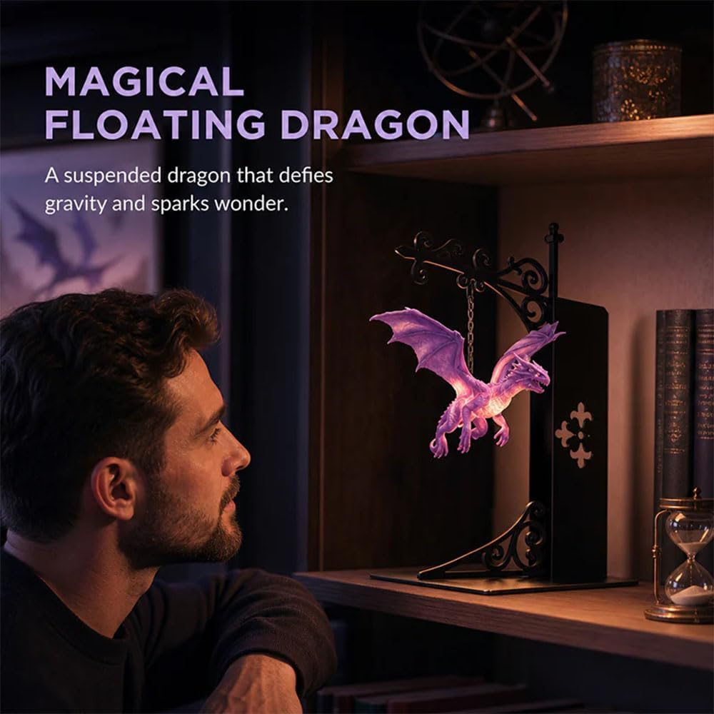 Zwevende Draken Boekenplanklam - Bookshelf recensie en prijs