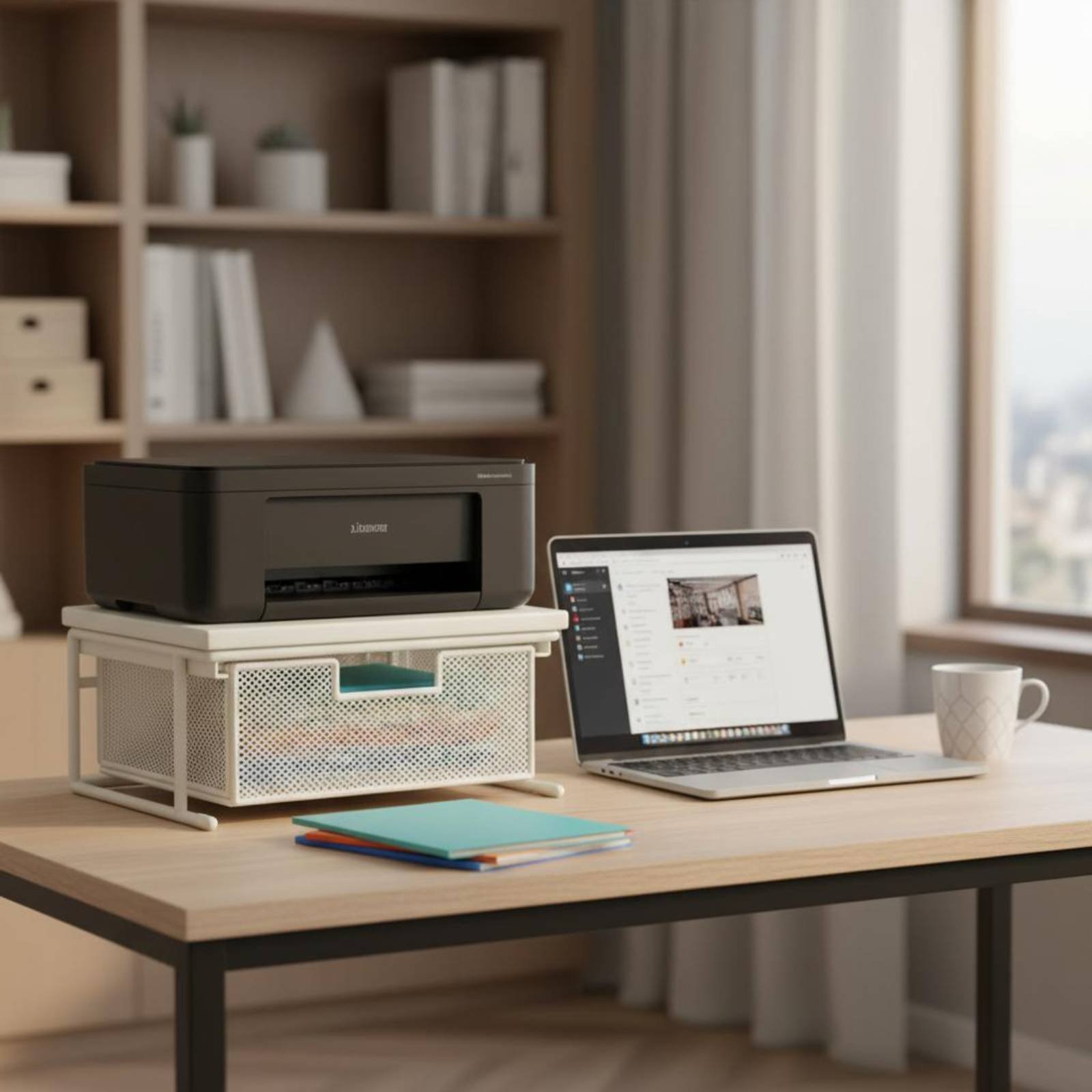 Printerstandaard met lade Ruim - Printer Stand recensie en prijs