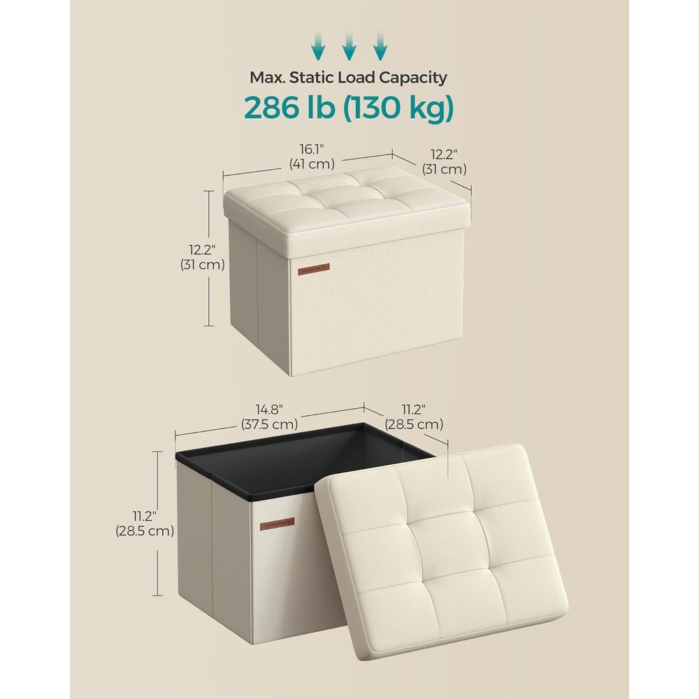 Compacte opbergpoef, voetenste - Office Stool recensie en prijs