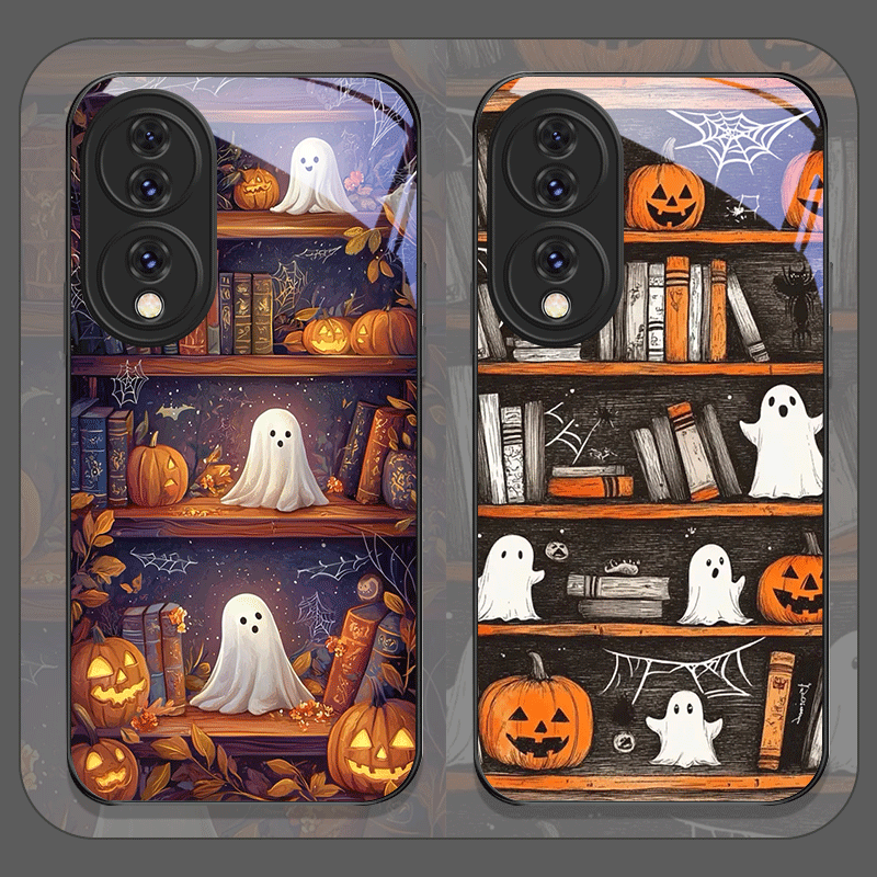 Halloween Pompoen Ghost Boeken - Bookshelf recensie en prijs