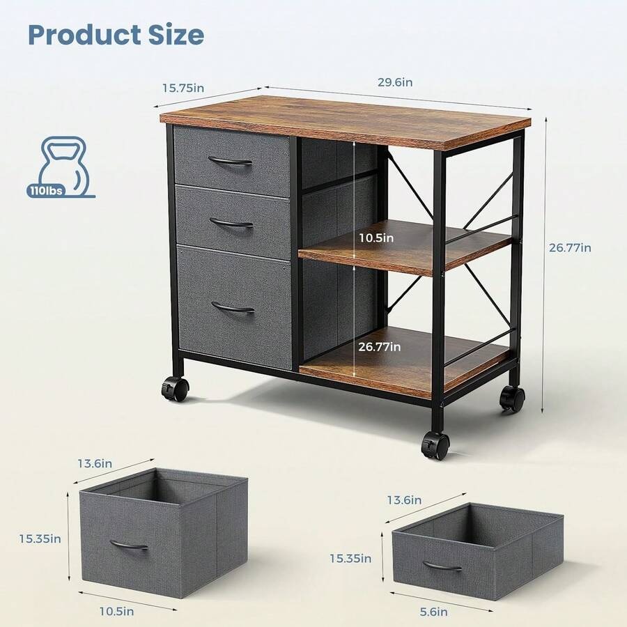Sweetcrispy 3-laags mobiele ar - Printer Stand recensie en prijs