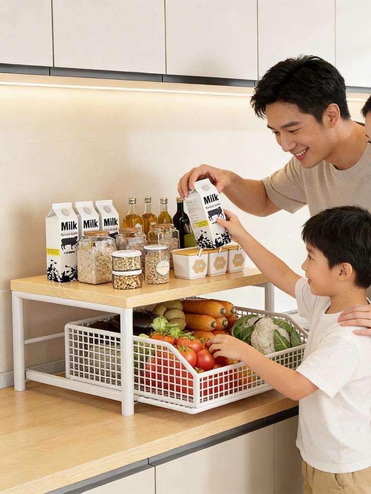 Ruimtebesparend 2-laags uittre - Printer Stand recensie en prijs