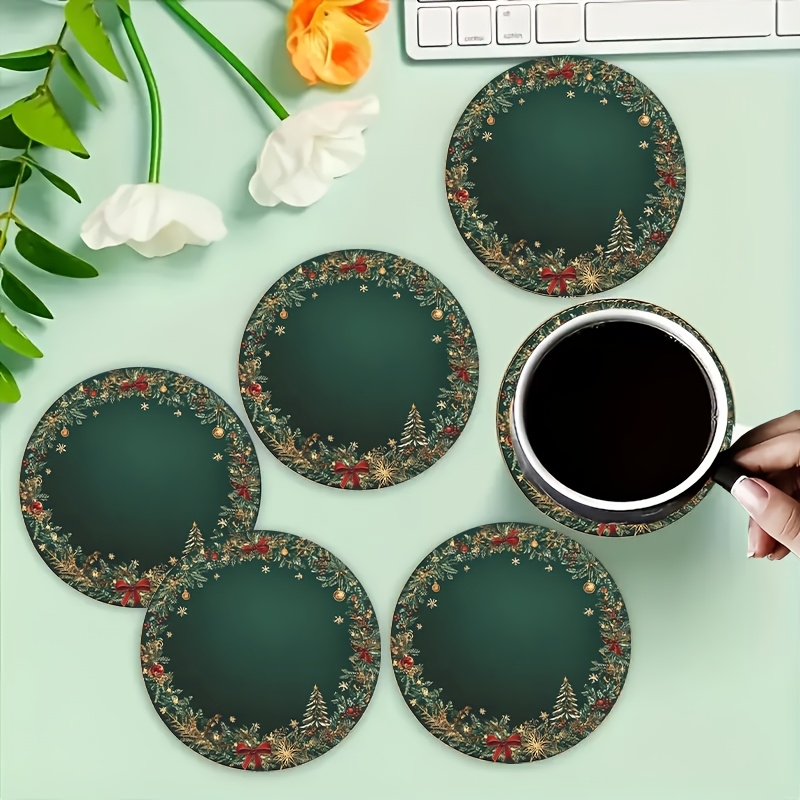 2D Retro Groene Kerst Sneeuwba - Office Furniture Brands recensie en prijs