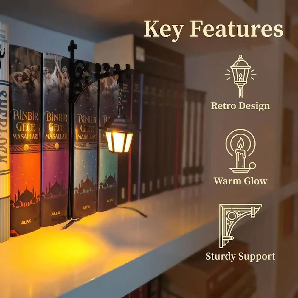 Bibliotheeklantaarn Decoratiev - Bookshelf recensie en prijs