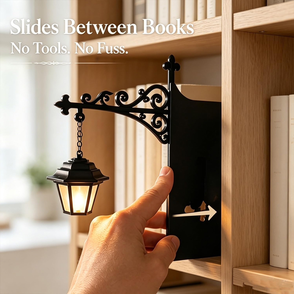 Bibliotheeklantaarn Decoratiev - Bookshelf recensie en prijs