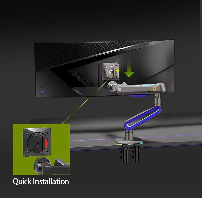ERGONOMIC Gaming Monitor Arm v - Monitor Stand recensie en prijs